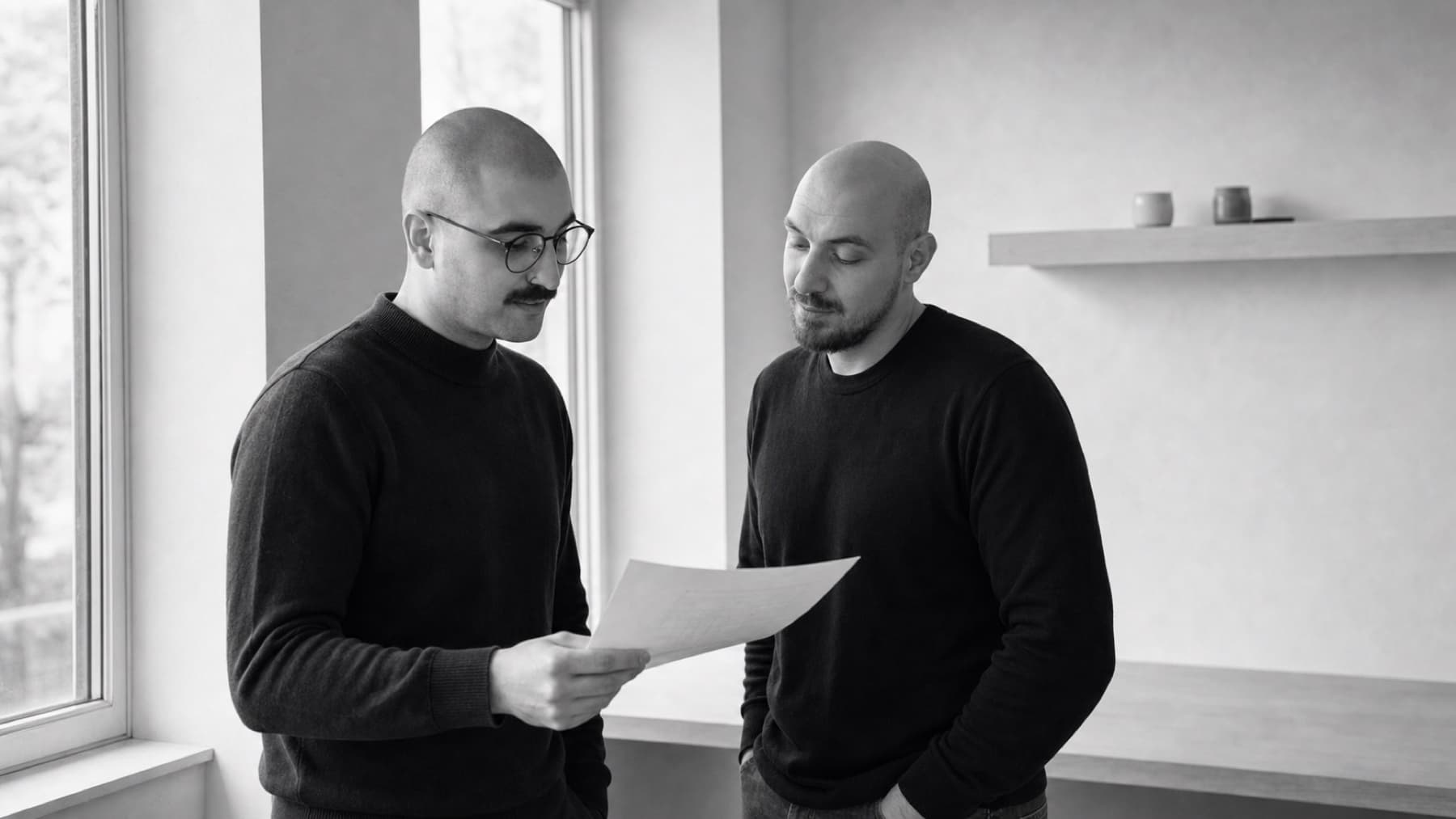 Merdan Özdogan and Victor Daj in conversation